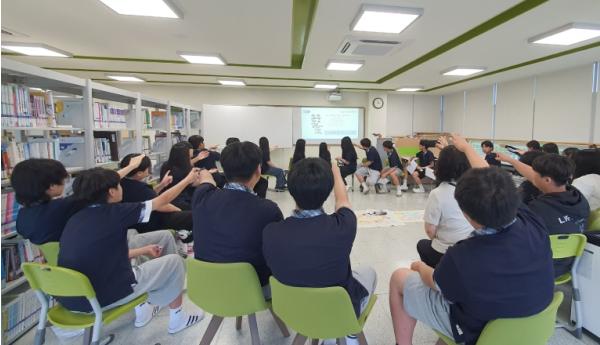 영동교육지원청, 눈높이 프로젝트 연계 학생자치회 활성화 프로젝트 운영 기사 이미지