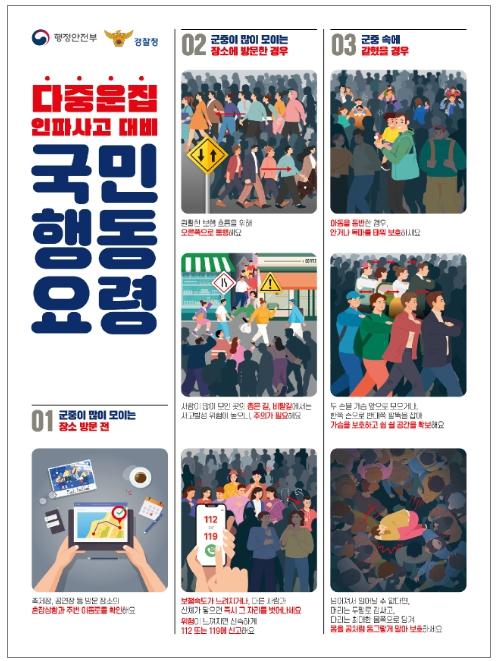 행정안전부, 여름철 다중운집인파사고 대비태세 점검