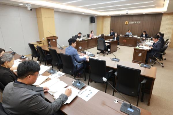 충북도의회 복지문화위 도민 삶 향상 위한 실효성 있는 정책 추진 주문