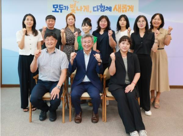 천호성 교육감-전북 학부모회협의회 첫 소통