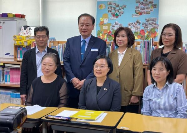 유동균 마포구청장, 국무총리와 지역아동센터 돌봄 현장 살펴