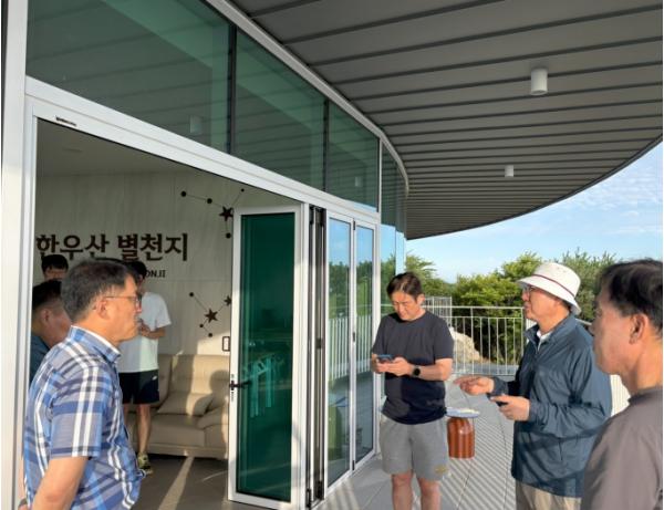 의령군, 한우산 별천지 8월 개관 앞두고 막바지 점검 기사 이미지