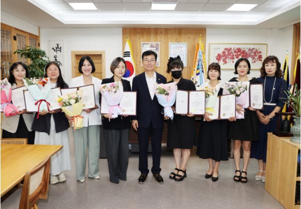 충북교육청, 학교학부모연합회 활성화 유공자 표창 기사 이미지