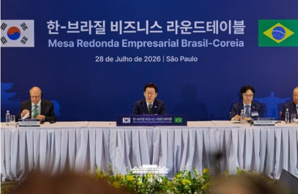 이 대통령 '한국 기술·브라질 자원 합친다면 최적의 파트너로 도약'