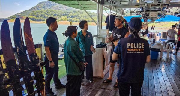 합천군, 여름 휴가철 대비 수상 이용시설 집중 점검 기사 이미지