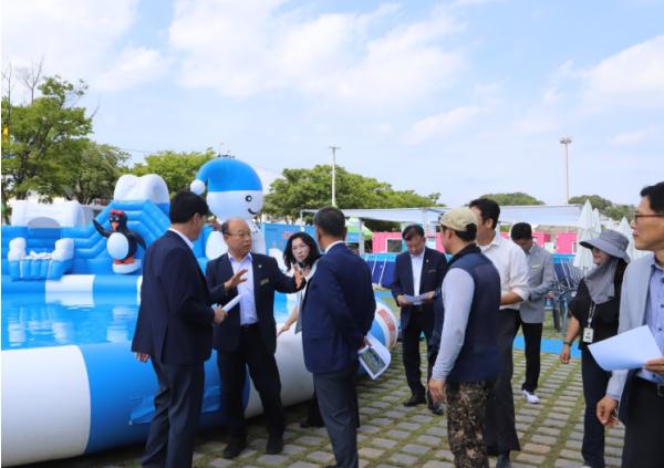 상주시의회, 북천 물놀이장 안전실태 사전점검 나서 '시민 생명과 안전 최우선'