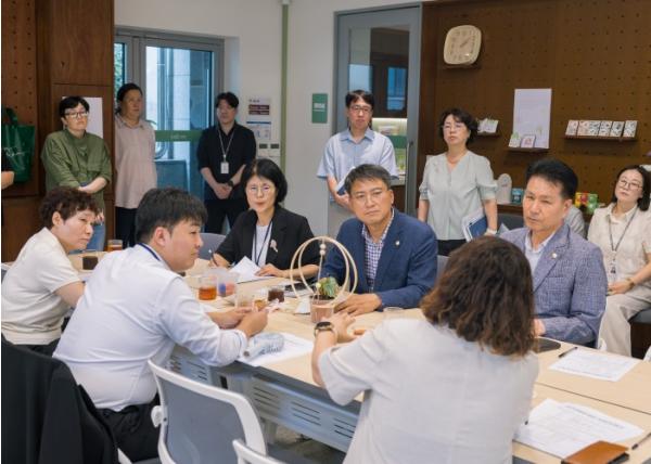 성북구의회 행정기획위원회, 주요 사업 현장 방문 실시