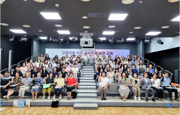 단양군농촌활성화지원센터, 생활지원사 대상 ‘고령자 식사지원 실무교육’ 실시 기사 이미지
