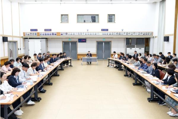 광양시, 민선 9기 행정혁신 담은 첫 ‘확대시무회의’ 개최