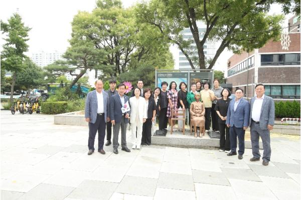 서해구, 광복절 앞두고 평화의 소녀상 의미 되새겨 기사 이미지