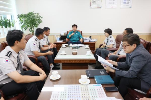 2026년 철원군 자율방범연합대 범죄예방 및 방범활동 등 지역치안을 위한 철원군수 간담회 기사 이미지