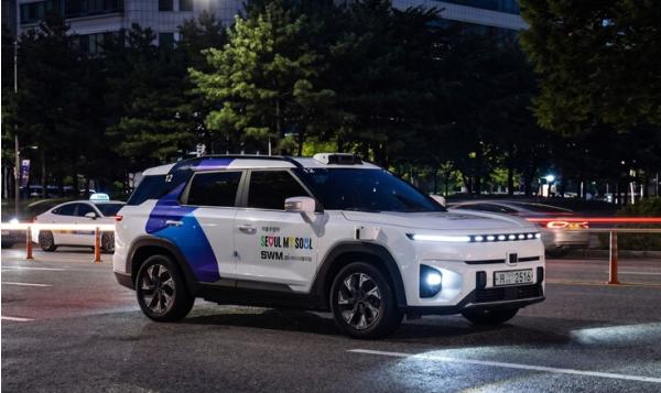 '강남 심야 자율주행택시' 7대→19대로 확대… 심야 이동편의 높인다
