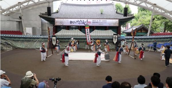 200년 전 송파장의 여름축제, 올해도 이어진다… 제34회 송파백중놀이 개최 기사 이미지