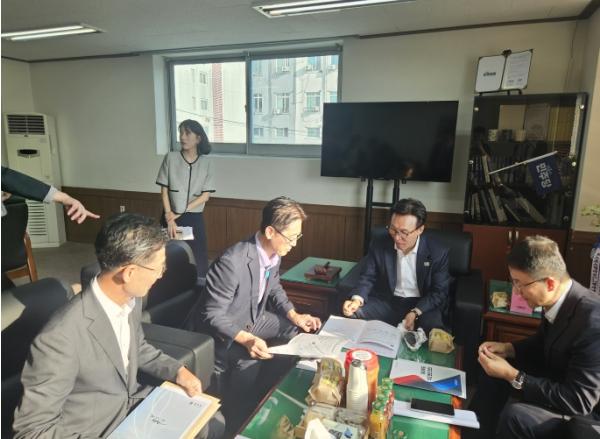 경북도, 김민석 더불어민주당 대표에게 지역 현안 건의