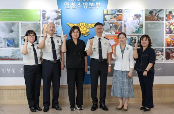 손화정 구청장, 인천소방본부와 ‘응급의료 이송 체계 개선’ 공조 물꼬 기사 이미지