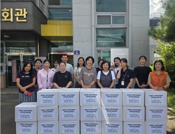 산청지역자활센터, 지역사회 환원사업 실시 기사 이미지