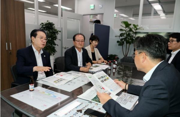 송인헌 괴산군수, 기획예산처 방문 “지역 현안사업 국비 확보 총력” 기사 이미지