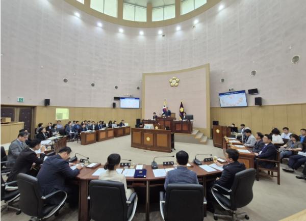 기장군의회, 제298회 정례회 개회