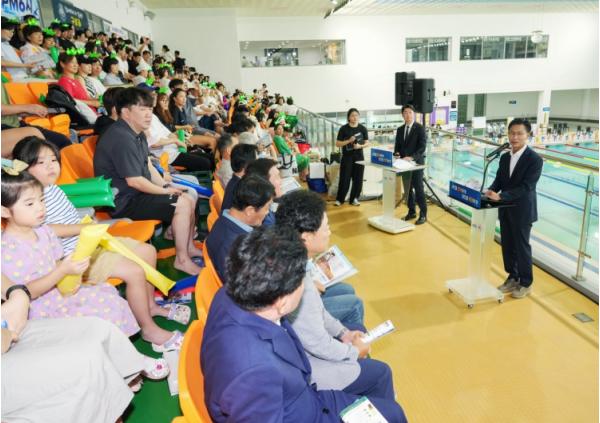 제1회 영천시장배 동호인수영대회 성황리 개최 기사 이미지
