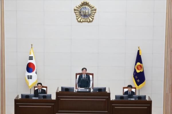 충북도의회 437회 정례회 1차 본회의