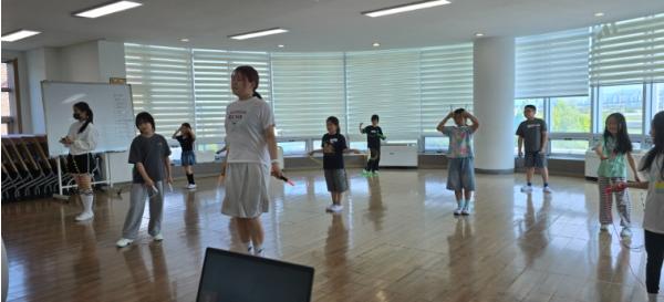 완주군청소년수련관, ‘신나는 음악줄넘기’ 15회차 성료