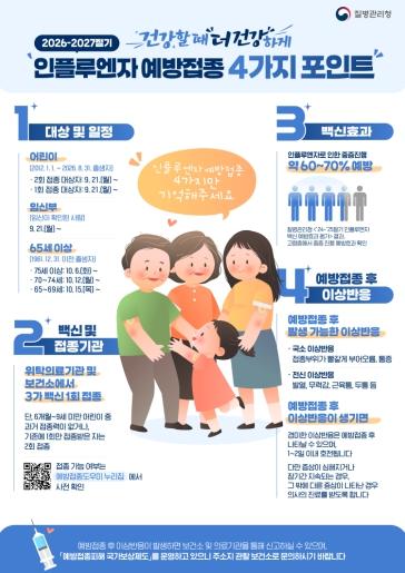 독감 유행 빨라졌다... 경북도 “예방접종 서두르세요!” 기사 이미지