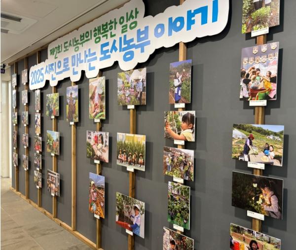 중랑구, 텃밭 속 행복을 담은 도시농부 이야기 공모 기사 이미지