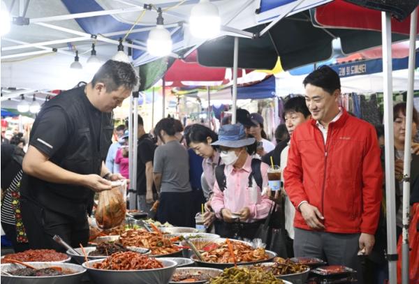 달성군, 추석맞이 전통시장 장보기 행사 실시 기사 이미지