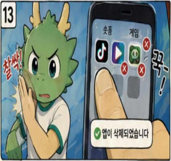 계룡시, ‘2026년 계룡시 청소년 중독 예방 웹툰&이모티콘 공모전’ 수상작 선정 기사 이미지