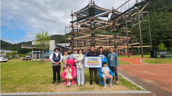 청도신화랑풍류마을 스카이트레일 이용객 5만 명 돌파 기사 이미지