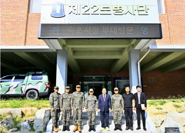 새벽 배식부터 현장 위문까지… 이병선 속초시장, 추석 앞두고 이웃 곁으로 기사 이미지