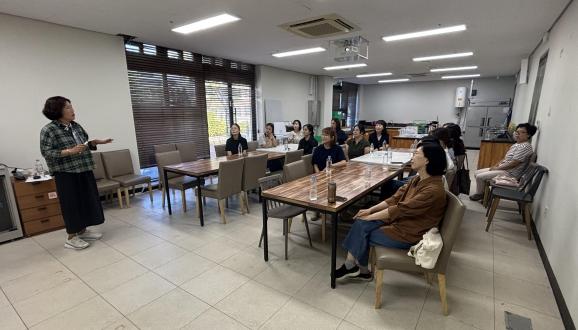 완주공공급식지원센터, 혁신도시 주민 대상 식농 교육 기사 이미지