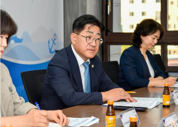 이기형 김포시장, 대한적십자사봉사회 김포시협의회와 정담회 가져 기사 이미지