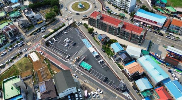 고성군, 공영주차장 무료 이용시간 확대 시범운영 기사 이미지