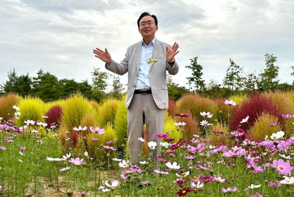억만송이 가을꽃 보러 영산강정원 오세요