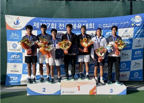 양구고등학교, 전국체육대회 테니스 단체전 값진 은메달  기사 이미지
