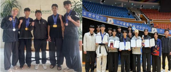 영천시청 육상단 및 태권도단 전국체전 금4·은5·동3 획득 기사 이미지