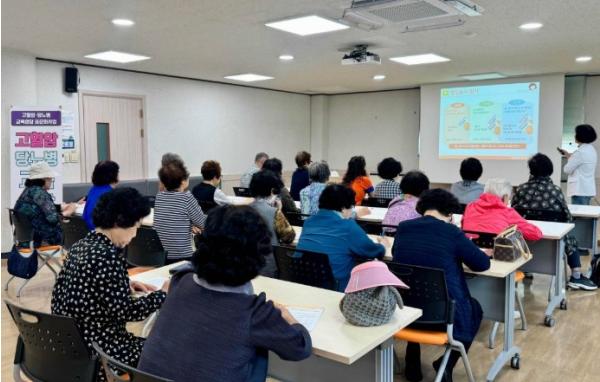 고양시 일산서구보건소, '굿바이 고당! 교실' 주민 호응 속 성황리 마무리