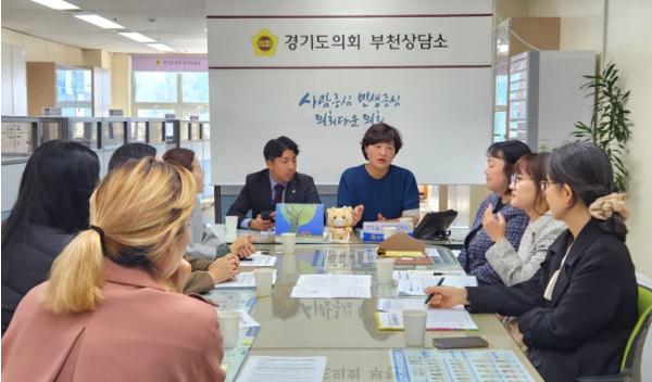 경기도의회  박순희 의원, 부천 부안초 복합특수학급 개설 공사 앞두고 학생 안전 확보 및 노후시설 전반 개선 촉구
