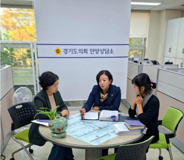 서혜진 경기도의원, '안양시 지역·교육현안 및 신규사업 추진 방향 논의'